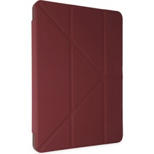 Celik Avm Newface Xiaomi Redmi Pad Se Kılıf Kalemlikli Mars Tablet Kılıfı - Mürdüm