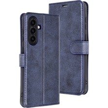 Newface Samsung Galaxy A16 5g Kılıf Trend S Plus Kapaklı Kılıf - Lacivert