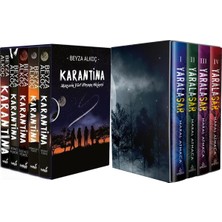 İndigo Kitap Karantina Serisi Seti-5 Kitap Takım- Ciltli Kutulu ve Yaralasar Serisi Seti 4 Kitap Ciltli Kutulu