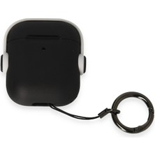 AK-SA-STR Newface Airpods 2 (2.nesil) Cool Kılıf - Siyah-Beyaz