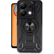 AK-SA-STR Newface Xiaomi Redmi Note 13 Pro 4g Kılıf Lincoln Silikon - Siyah