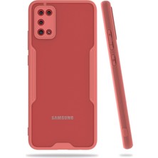 AK-SA-STR Newface Samsung Galaxy A02S Kılıf Platin Silikon - Pembe