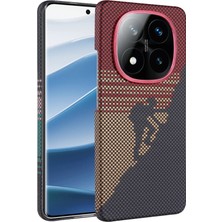 AK-SA-STR Newface Xiaomi Redmi Note 14 Pro 5g Vega Magsafe Kapak - Kırmızı