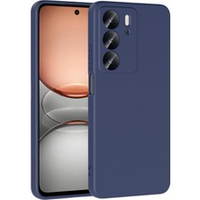 AK-SA-STR Newface Realme C75 4g First Silikon - Lacivert