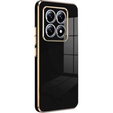 AK-SA-STR Newface Xiaomi Mi 14T Pro Volet Silikon - Siyah