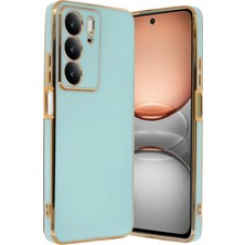 AK-SA-STR Newface Realme C75 4g Kılıf Volet Silikon - Açık Yeşil