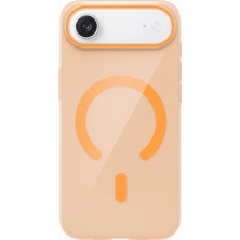 AK-SA-STR Joko Apple Iphone 17 Air Pc Blank Magsafe Kapak - Turuncu