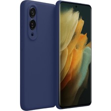 Newface Samsung Galaxy S25 Edge First Silikon - Lacivert
