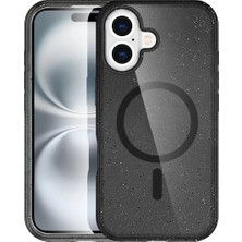 Newface Iphone 16 Plus Kılıf Star Magsafe Kapak - Siyah
