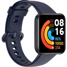 AK-SA-STR Newface Xiaomi Redmi Watch 2 Klasik Kordon - Lacivert