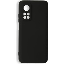 Newface Xiaomi Mi 10T Kılıf Nano Içi Kadife Silikon - Siyah