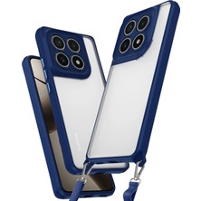 AK-SA-STR Newface Xiaomi Mi 14T Kılıf Penta Silikon Kılıf - Lacivert