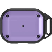 AK-SA-STR Movenchy Airpods Pro 2 (2.nesil) Asgard Kılıf - Mor