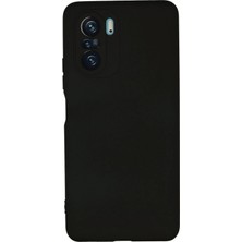 AK-SA-STR Newface Xiaomi Poco F3 Kılıf Nano Içi Kadife Silikon - Siyah