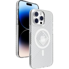 AK-SA-STR Joko Iphone 16 Pro Stella Pc Sert Magsafe Kılıf - Şeffaf