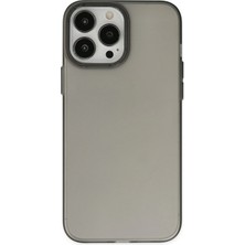 AK-SA-STR Newface Iphone 14 Pro Max Kılıf Modos Metal Kapak - Siyah