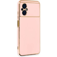 Newface Xiaomi Poco M5 Kılıf Volet Silikon - Pembe