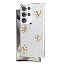 AK-SA-STR Newface Samsung Galaxy S23 Ultra Fiyonk Desenli Kapak - Desen 10