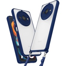 AK-SA-STR Newface Xiaomi Redmi A3 4g Kılıf Penta Silikon Kılıf - Lacivert