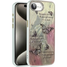 Newface Iphone 16E Kılıf Blade Aynalı Desenli Kapak - Desen 6