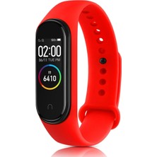 AK-SA-STR Newface Xiaomi Mi Band 7 Klasik Kordon - Kırmızı