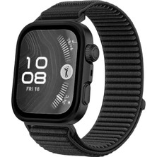 AK-SA-STR Newface Huawei Fit 4 Braid Kordon - Siyah