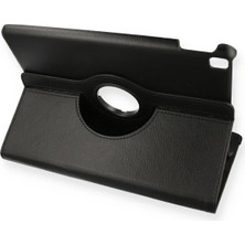 AK-SA-STR Newface Ipad 10.2 (7.nesil) Kılıf 360 Tablet Deri Kılıf - Siyah