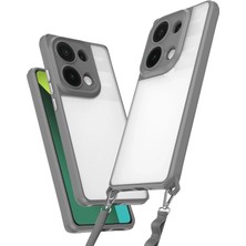 AK-SA-STR Newface Xiaomi Redmi Note 13 Pro 5g Kılıf Penta Silikon Kılıf - Titan Gri