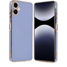 AK-SA-STR Newface Samsung Galaxy A06 Kılıf Volet Silikon - Mavi