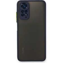 AK-SA-STR Newface Xiaomi Redmi Note 11 Pro Kılıf Montreal Silikon Kapak - Lacivert