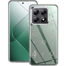 AK-SA-STR Newface Xiaomi Mi 14T Pro Fiyonk Desenli Kapak - Desen 2