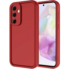 AK-SA-STR Newface Samsung Galaxy A36 Kılıf Viera Silikon - Kırmızı
