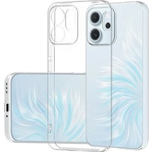 AK-SA-STR Newface Oppo Reno 14F Kılıf Lüx Şeffaf Silikon