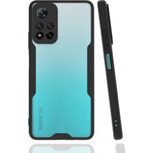 AK-SA-STR Newface Xiaomi Redmi Note 11 Pro Plus 5g Kılıf Platin Silikon - Siyah