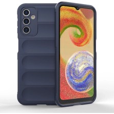 AK-SA-STR Newface Samsung Galaxy A14 4g Kılıf Optimum Silikon - Lacivert