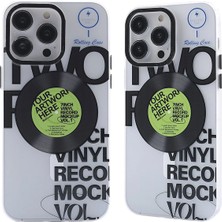 AK-SA-STR Newface Iphone 14 Pro Kılıf Apollo Magneticsafe Desenli Kapak - Apollo Şeffaf - 5