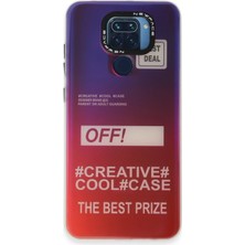 AK-SA-STR Newface Xiaomi Redmi Note 9 Kılıf Estoril Desenli Kapak - Estoril - 9