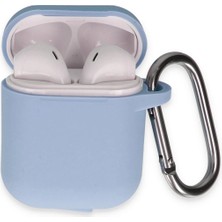 AK-SA-STR Newface Airpods 2 (2.nesil) Hang Kılıf - Mavi