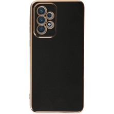 AK-SA-STR Newface Samsung Galaxy A73 5g Kılıf Volet Silikon - Siyah