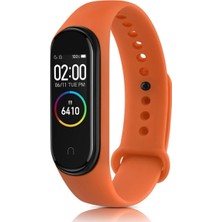 AK-SA-STR Newface Xiaomi Mi Band 6 Klasik Kordon - Turuncu