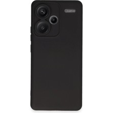 AK-SA-STR Newface Xiaomi Redmi Note 13 Pro Plus Kılıf Nano Içi Kadife Silikon - Siyah