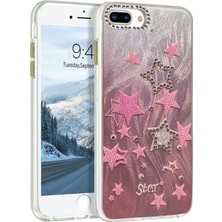 AK-SA-STR Newface Iphone 7 Plus Kılıf Blade Aynalı Desenli Kapak - Desen 7