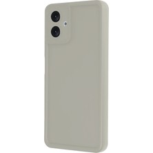 AK-SA-STR Newface Samsung Galaxy A06 Kılıf Viera Silikon - Krem