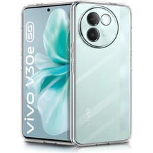 AK-SA-STR Newface Vivo V30E Kılıf Lüx Şeffaf Silikon