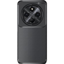 AK-SA-STR Newface Xiaomi Redmi 14C Kılıf Auto Focus Karbon Kapak - Siyah