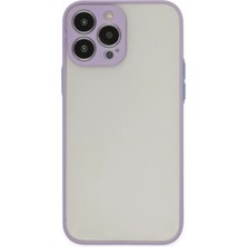 Newface Iphone 13 Pro Kılıf Montreal Silikon Kapak - Mor