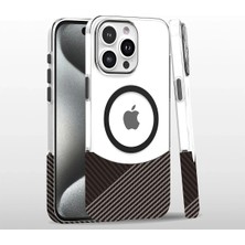 AK-SA-STR Joko Iphone 16 Pro Carbon Puzzle Magsafe Kapak - Gri