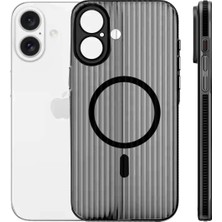 AK-SA-STR Joko Iphone 16 Line Magsafe Kapak - Siyah