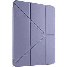 AK-SA-STR Newface Samsung Galaxy X910 Tab S9 Ultra 14.6 Kılıf Kalemlikli Mars Tablet Kılıfı - Lavender