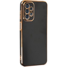 AK-SA-STR Newface Samsung Galaxy A23 4g Kılıf Volet Silikon - Siyah
